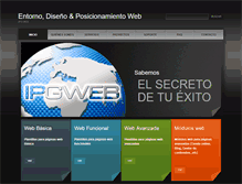 Tablet Screenshot of ipgweb.es